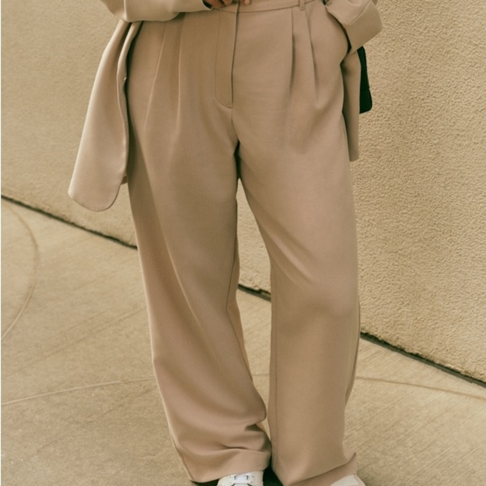 Abercrombie & Fitch Tan Trousers